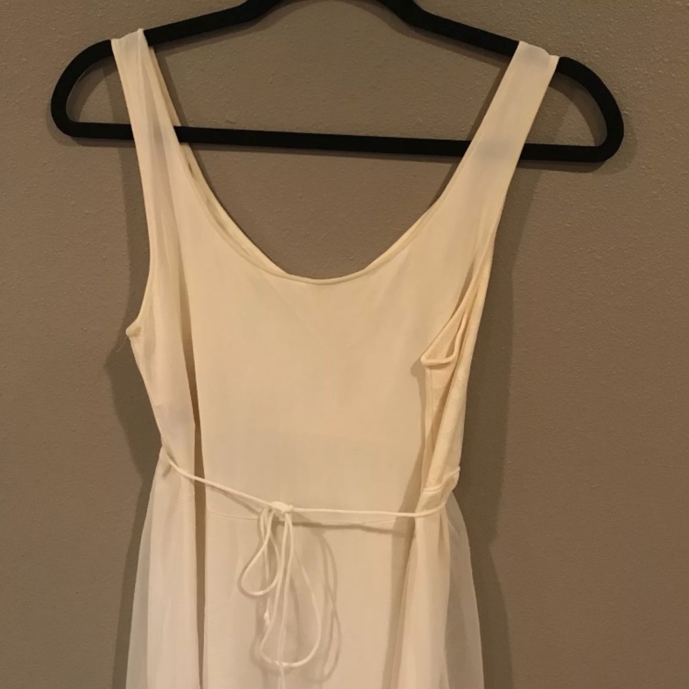 Vintage Miss Elaine Long Nightgown Nylon & Lace - Picture 4 of 5
